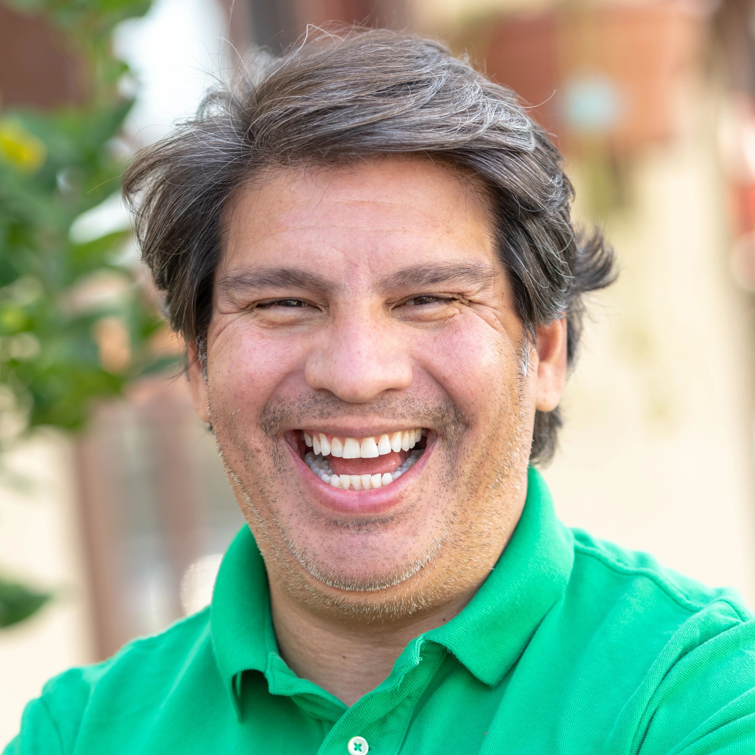 Portrait of satisfied business owner
