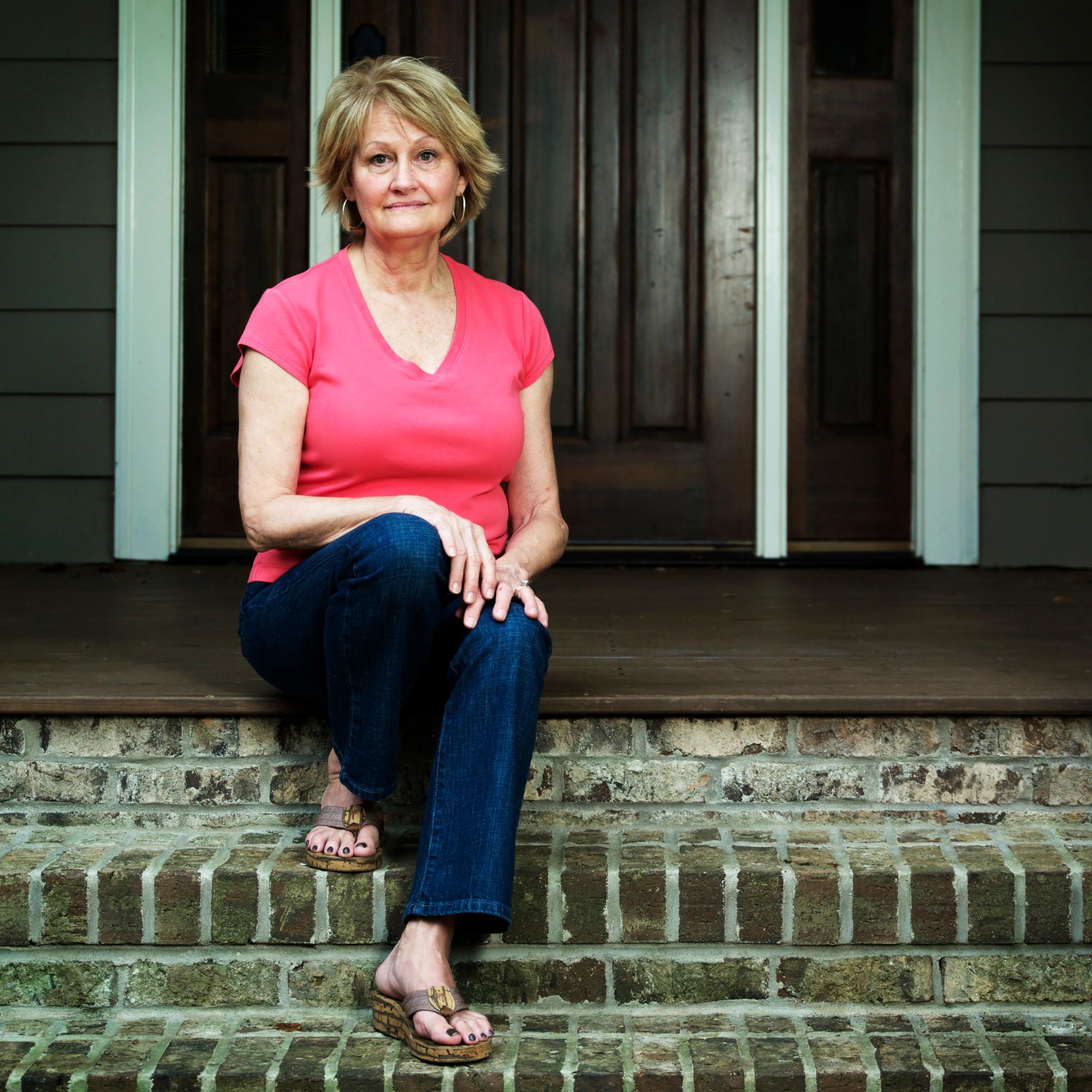 Portrait of satisfied property manager client
