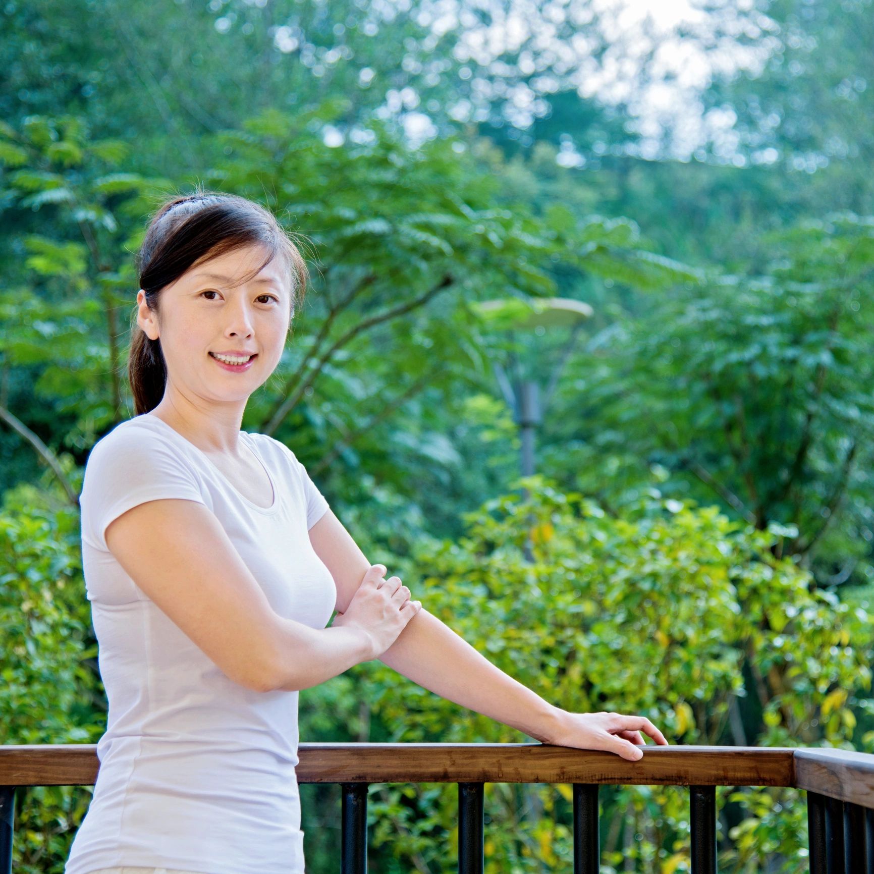 Portrait of satisfied business client