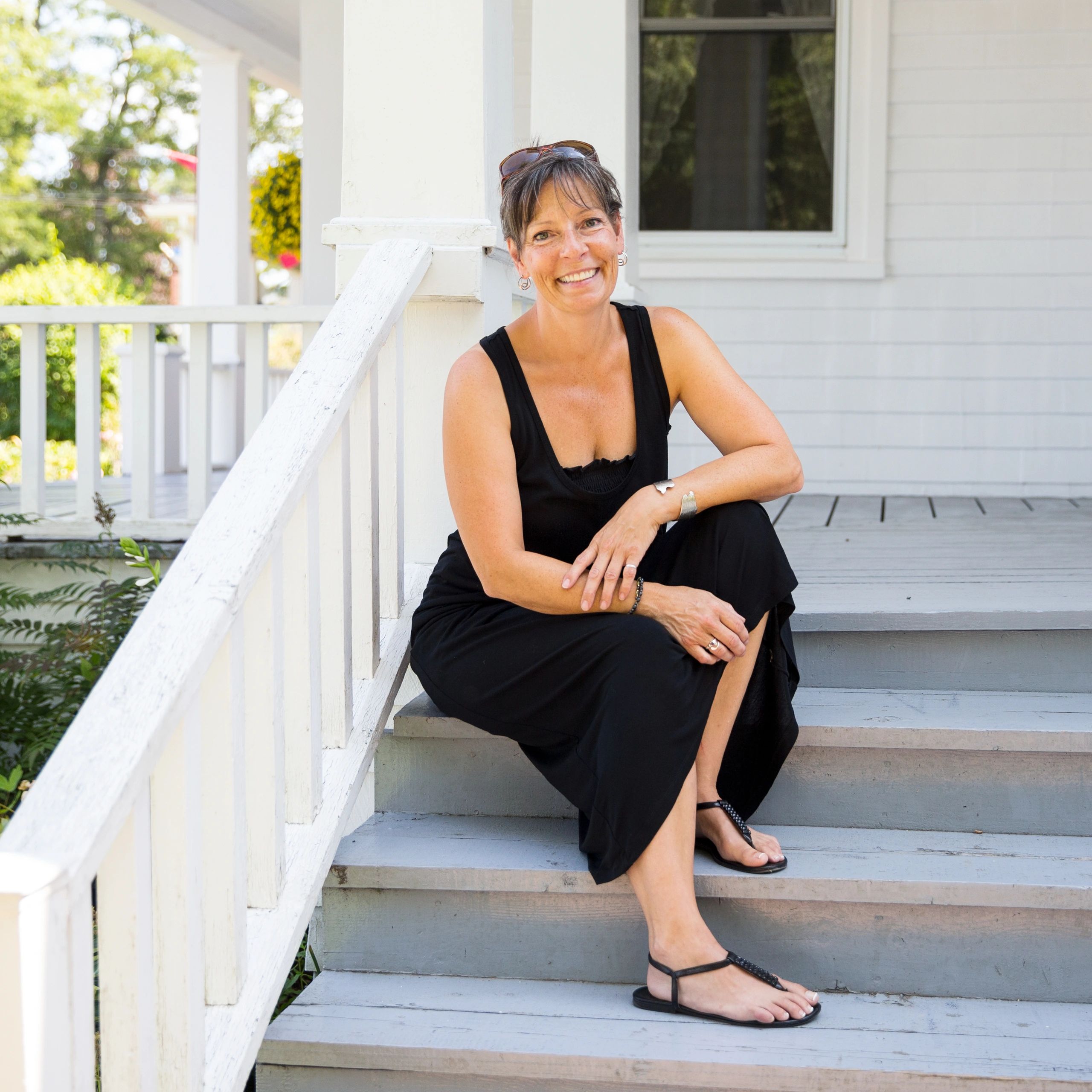 Portrait of satisfied residential client