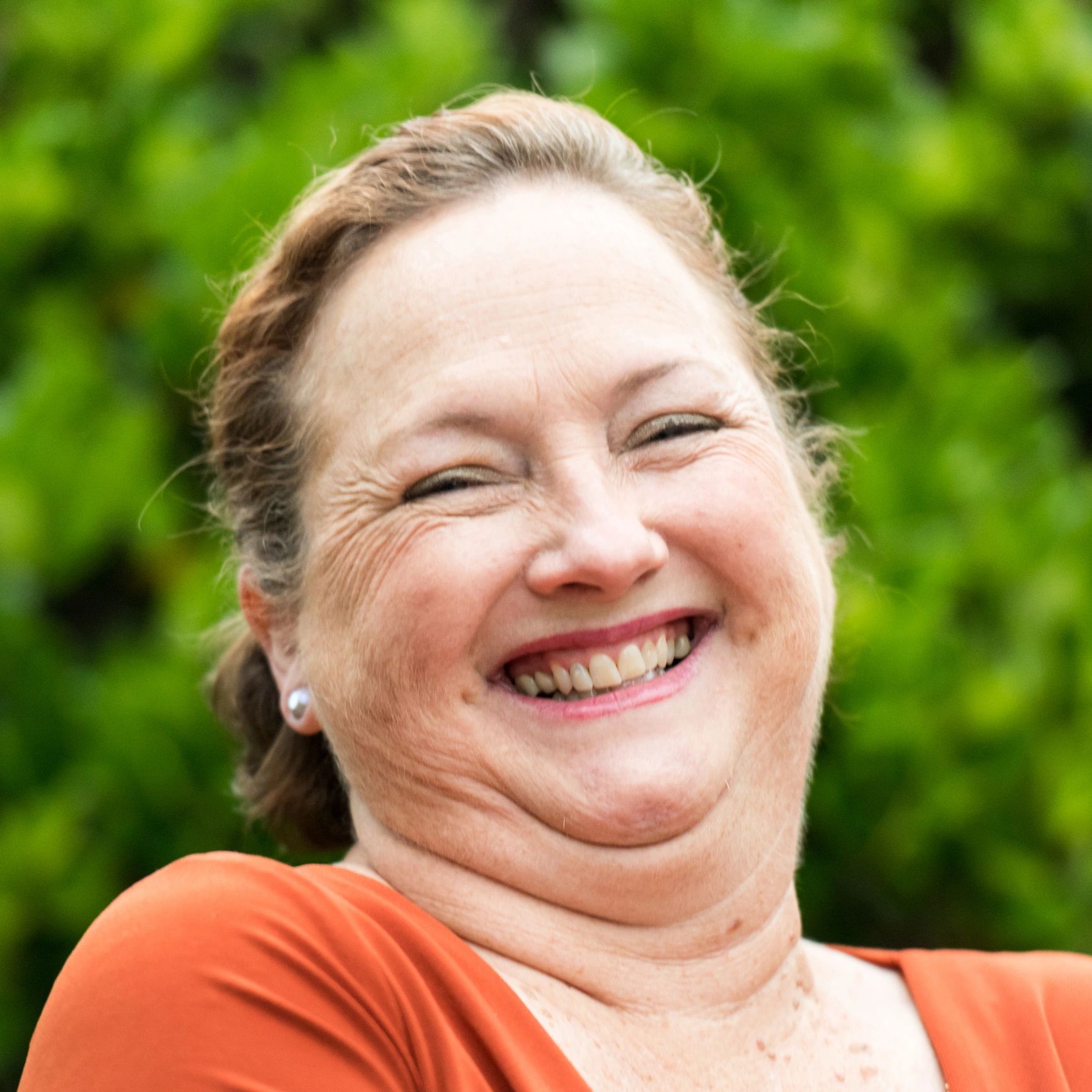 Portrait of satisfied homeowner